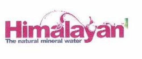 Himalayan The natural mineral water trademark