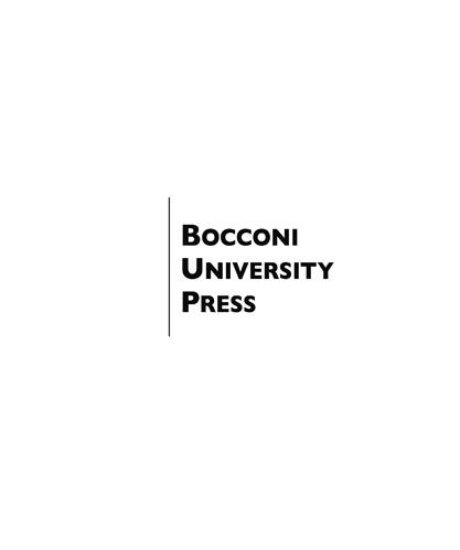 BOCCONI UNIVERSITY PRESS trademark