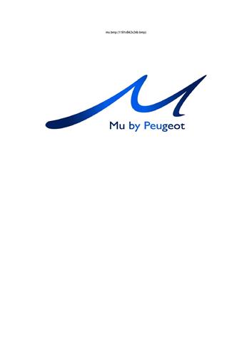 Mu by Peugeot trademark