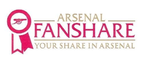 ARSENAL FANSHARE YOUR SHARE IN ARSENAL trademark