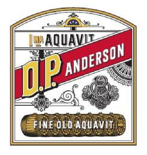 AQUAVIT O.P. ANDERSON FINE OLD AQUAVIT trademark