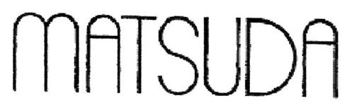 MATSUDA trademark