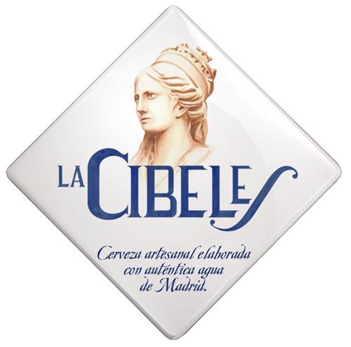 LA CIBELES CERVEZA ARTESANAL ELABORADA CON AUTENTICA AGUA DE MADRID trademark