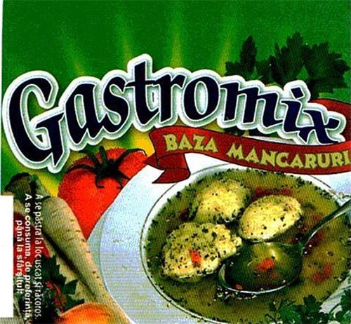 GASTROMIX BAZA MANCARURI trademark