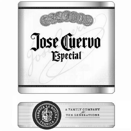 JOSE CUERVO ESPECIAL trademark