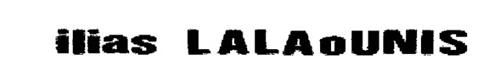 ilias LALAoUNIS trademark