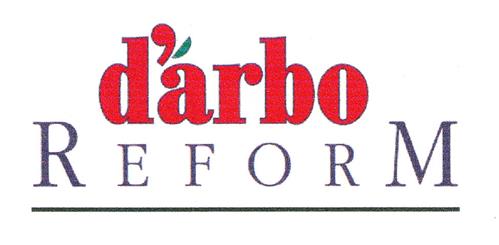 d'árbo REFORM trademark