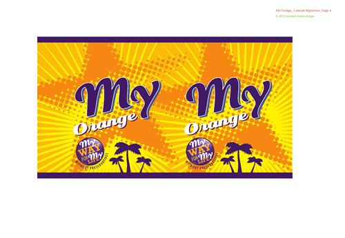 My Orange My WAY FOR My LIFE WITHOUT PRESERVATIVES trademark