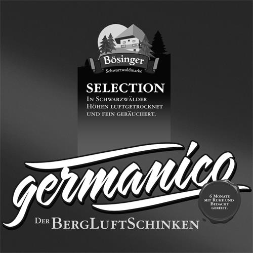 germanico DER BERGLUFTSCHINKEN Bösinger Selection trademark