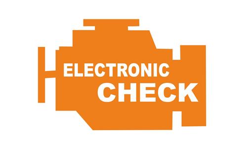 electronic check trademark