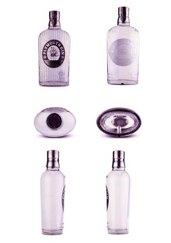 PLYMOUTH STANDARD BOTTLE WITH LABEL (IN GREYSCALE)(FRONT VIEW) trademark