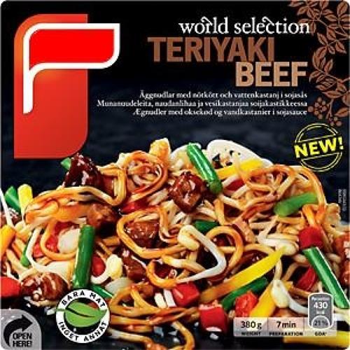 World Selection Teriyaki Beef trademark