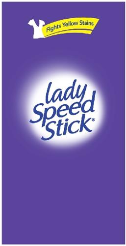 FIGHTS YELLOW STAINS LADY SPEED STICK trademark