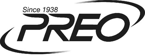 SINCE 1938 PREO trademark