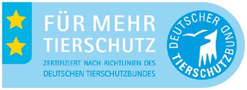 DEUTSCHER TIERSCHUTZBUND FÜR MEHR TIERSCHUTZ ZERTIFIZIERT NACH RICHTLINIEN DES DEUTSCHEN TIERSCHUTZBUNDES trademark