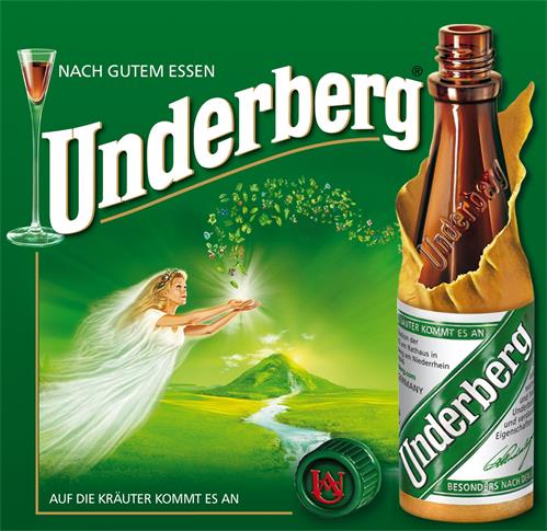 Underberg NACH GUTEM ESSEN AUF DIE KRÄUTER KOMMT ES AN trademark