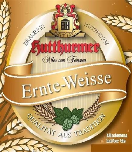 BRAUEREI HUTTHURM Hutthurmer Alles vom Feinsten Ernte-Weisse QUALITÄT AUS TRADITION trademark