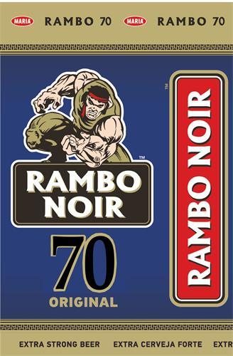 MARIA RAMBO 70
RAMBO NOIR
70 ORIGINAL
EXTRA STRONG BEER EXTRA CERVEJA FORTE trademark