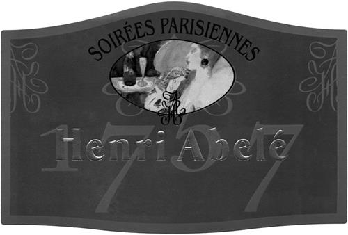 SOIRÉES PARISIENNES HENRI ABELÉ trademark