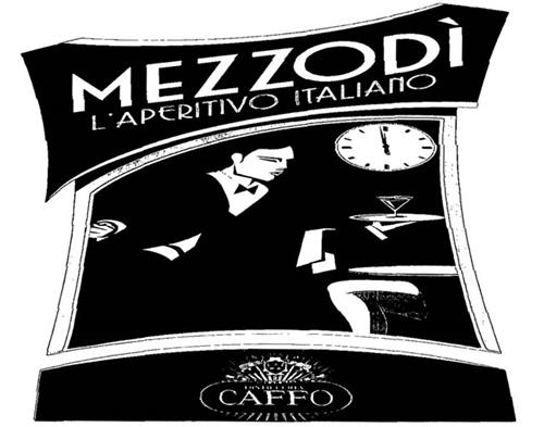 MEZZODÌ L'APERITIVO ITALIANO DISTILLERIA CAFFO trademark