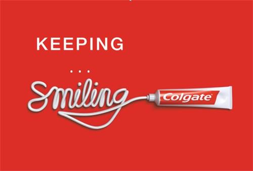 KEEPING ... smiling COLGATE trademark