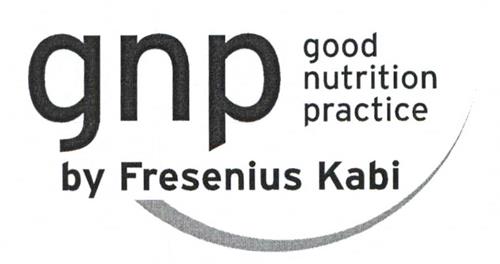 gnp good nutrition practice by Fresenius Kabi trademark