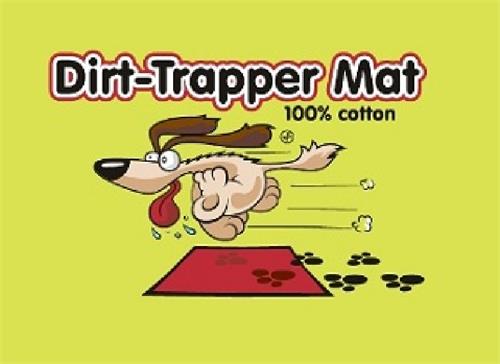 Dirt-Trapper Mat 100% cotton trademark