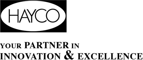 HAYCO YOUR PARTNER IN INNOVATION & EXCELLENCE trademark