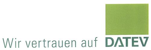 wir vertrauen auf DATEV trademark