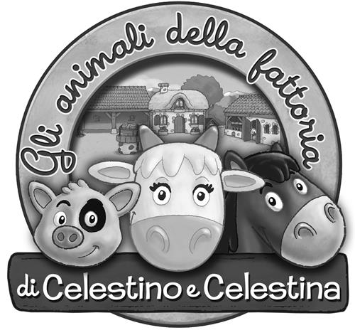 GLI ANIMALI DELLA FATTORIA DI CELESTINO E CELESTINA trademark