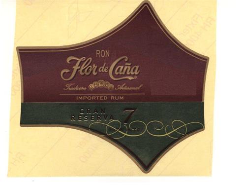 RON Flor de Caña Tradición Artesanal IMPORTED RUM GRAN RESERVA 7 trademark