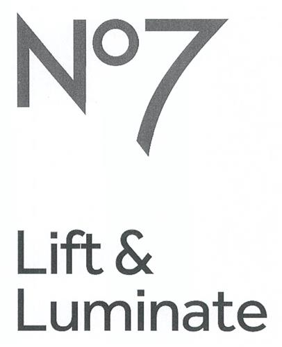 Nº7 Lift & Luminate trademark