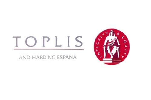 TOPLIS AND HARDING ESPAÑA trademark