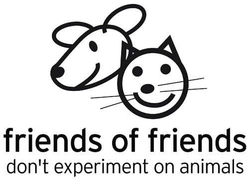 friends of friends don't experiment on animals trademark