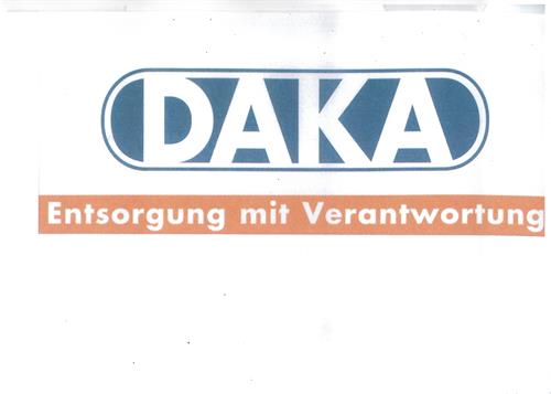 DAKA - Entsorgung mit Verantwortung trademark