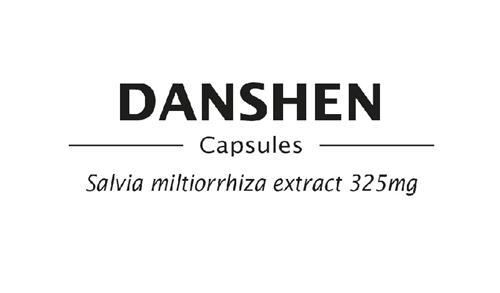 DANSHEN capsules Salvia miltiorrhiza extract 325mg trademark