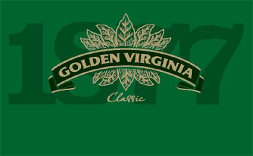 GOLDEN VIRGINIA Classic 1877 trademark