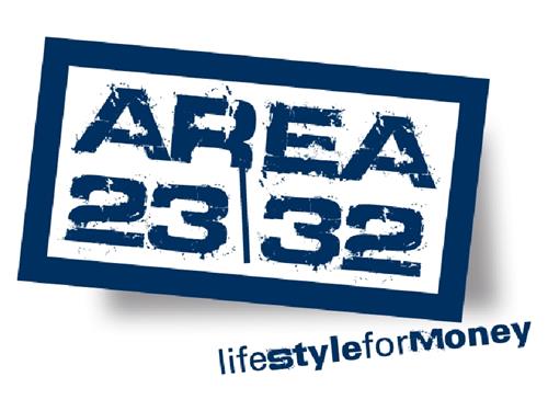 AREA 23\32 lifestyleforMoney trademark