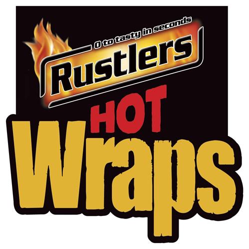 0 to tasty in seconds
RUSTLERS HOT WRAPS trademark