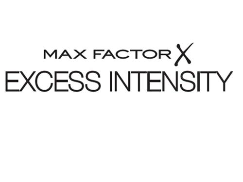 MAX FACTOR X EXCESS INTENSITY trademark