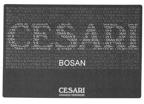 CESARI BOSAN CESARI CAVAION VERONESE trademark