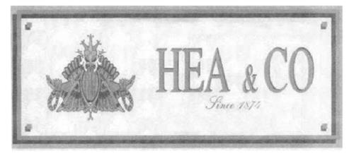 HEA & CO SINCE 1874 trademark