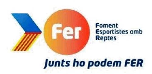 FER FOMENT ESPORTISTES AMB REPTES JUNTS HO PODEM FER trademark