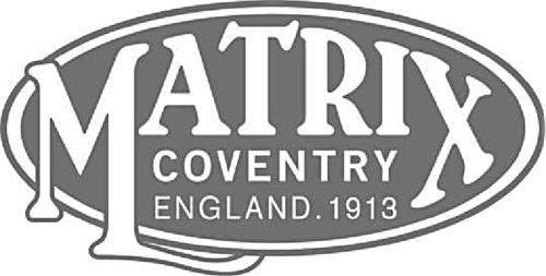 MATRIX COVENTRY ENGLAND. 1913 trademark