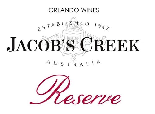 ORLANDO WINES ESTABLISHED 1847 JACOB'S CREEK AUSTRALIA Reserve trademark