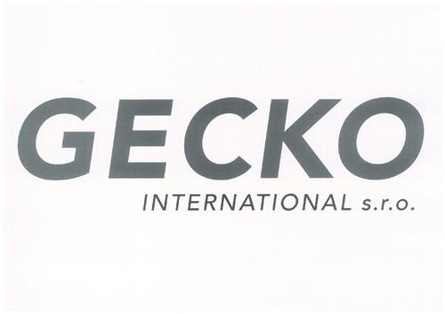 GECKO INTERNATIONAL s.r.o. trademark