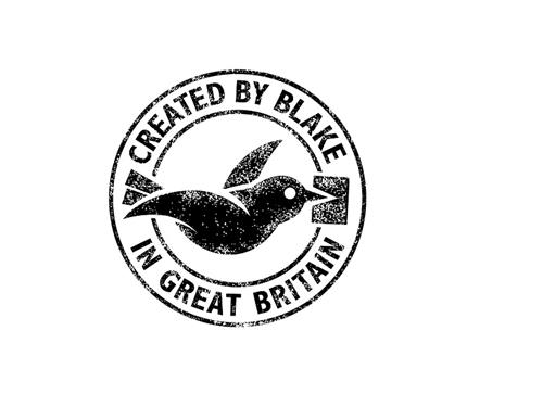 CREATED BY BLAKE IN GREAT BRITAIN trademark