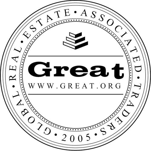 Great GLOBAL REAL ESTATE ASSOCIATED TRADERS 2005 WWW.GREAT.ORG trademark