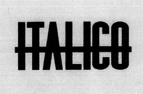 ITALICO trademark