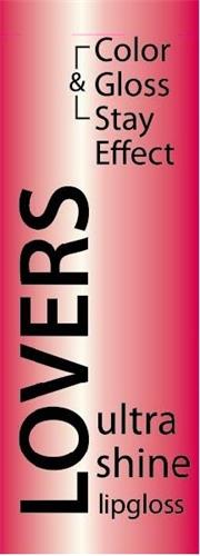 LOVERS ultra shine lipgloss
Color & Gloss Stay Effect trademark